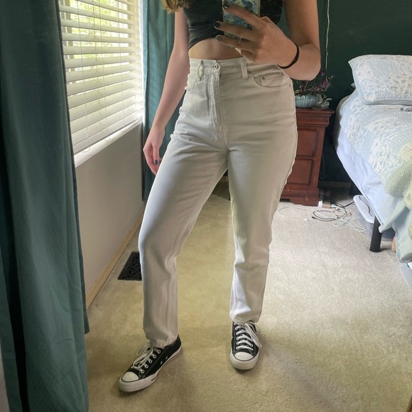 LA Blues Vintage White Jeans - Picture 1 of 6